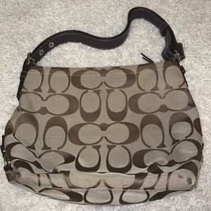 Coach monogram handbag